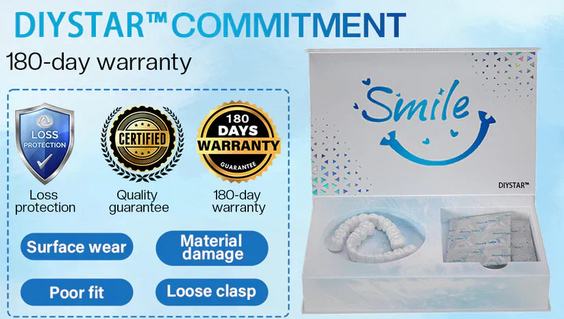 ✅Official Store | DIYSTAR™ Moldable Dentures and Dedicated Cleaning Tablets 🧑🏽⚕️Obtain American Dental Association (ADA) Certification 🎁 🎁