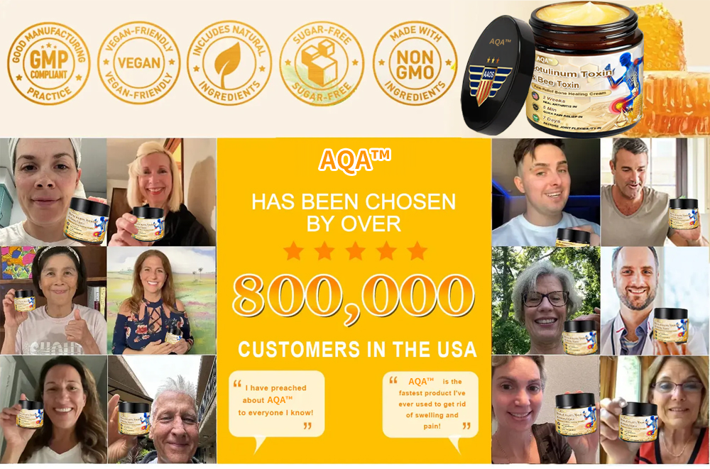 AQA™ Botulinum and Bee Toxin Pain Relief Bone Healing Cream