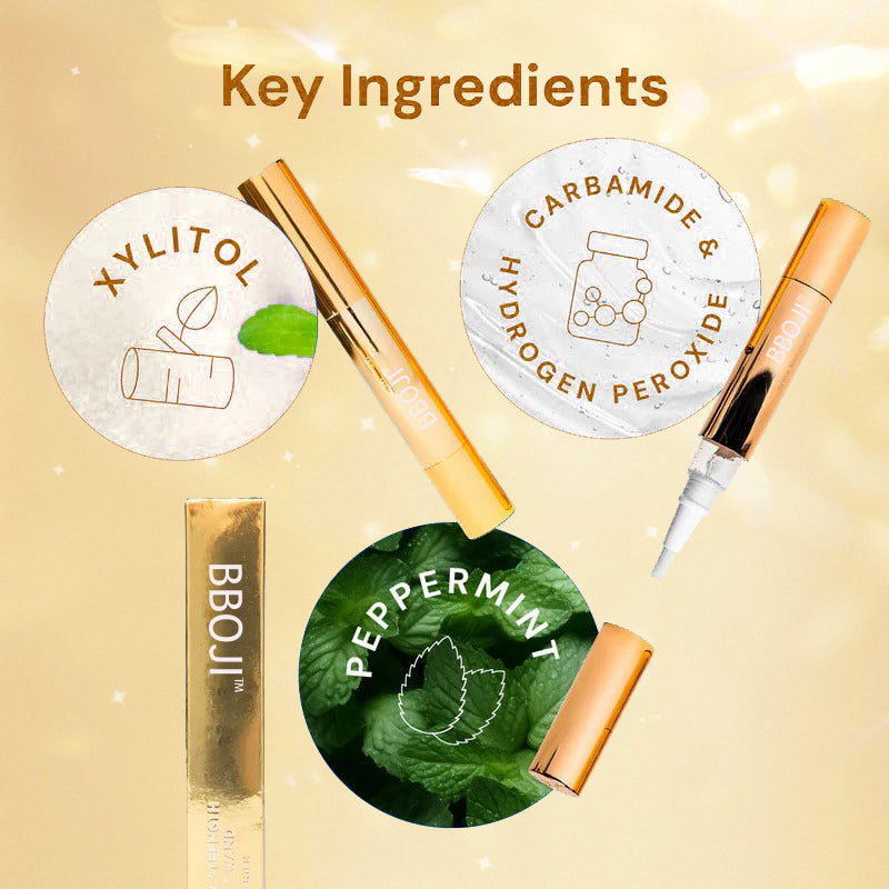 🦷BBOJI™ Extra-Strength Teeth Whitening Gold Serum Pen