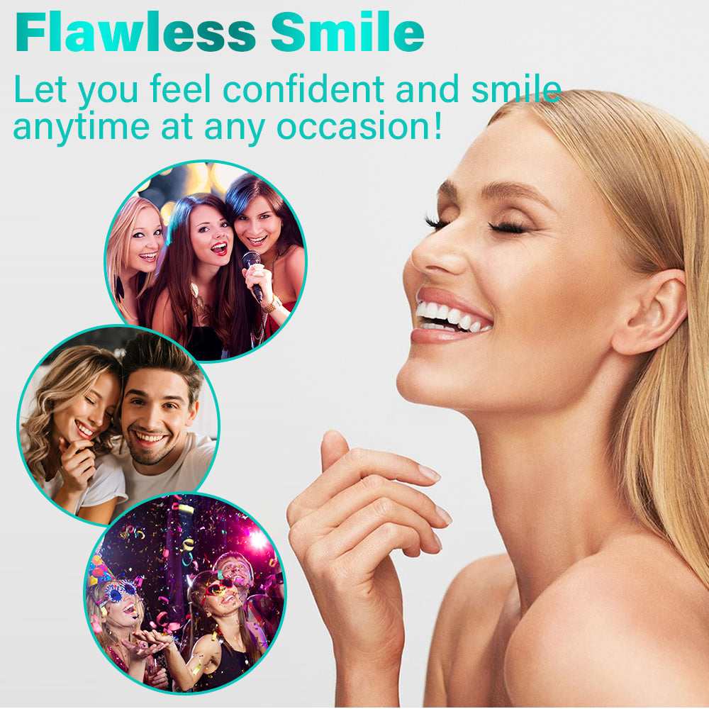 ✅ Made and Shipped from the US | Suction-fit Complete Denture🦷