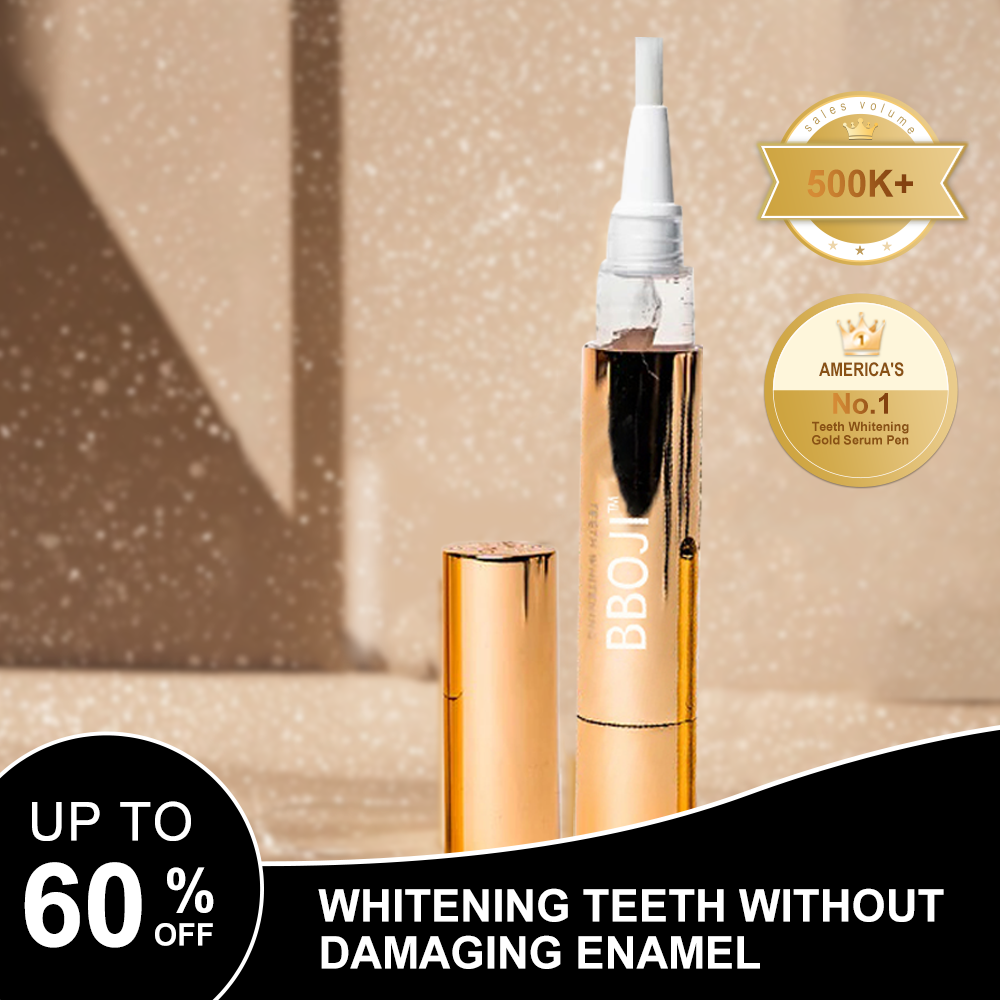 🦷BBOJI™ Extra-Strength Teeth Whitening Gold Serum Pen