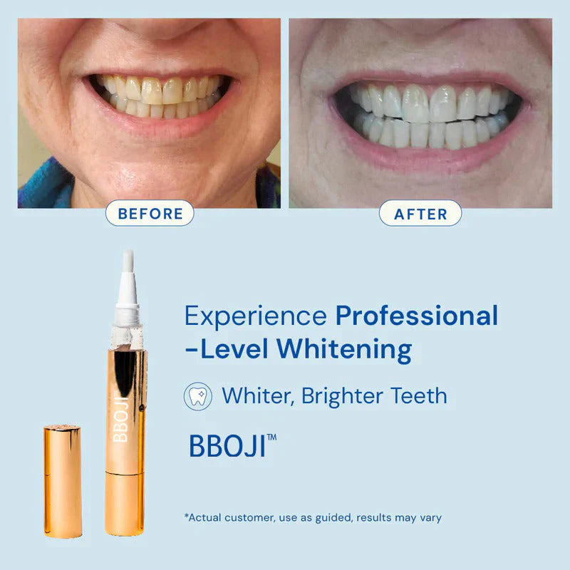 🦷BBOJI™ Extra-Strength Teeth Whitening Gold Serum Pen