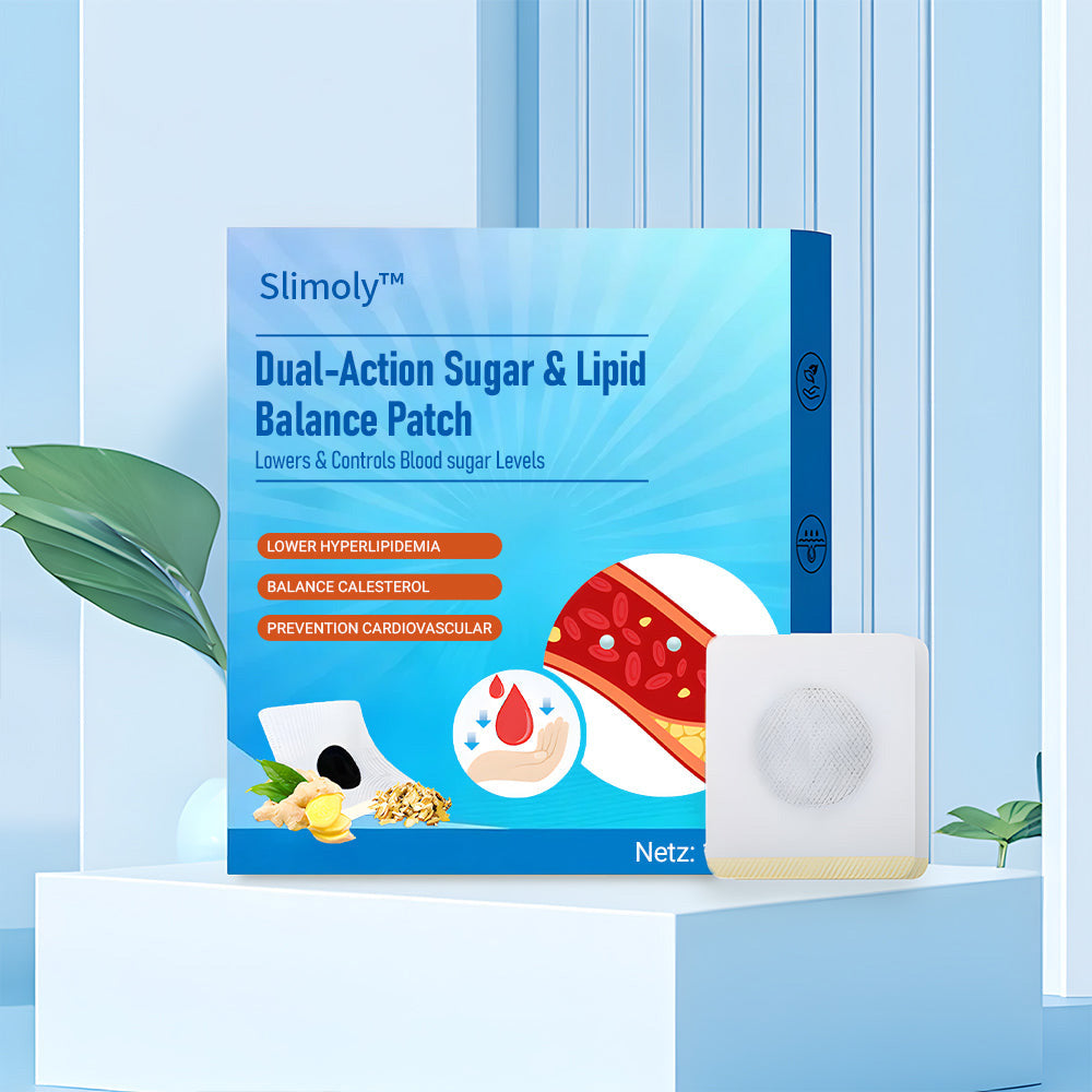Slimoly™ Dual-Action Blood Sugar & Lipid Balance Patch
