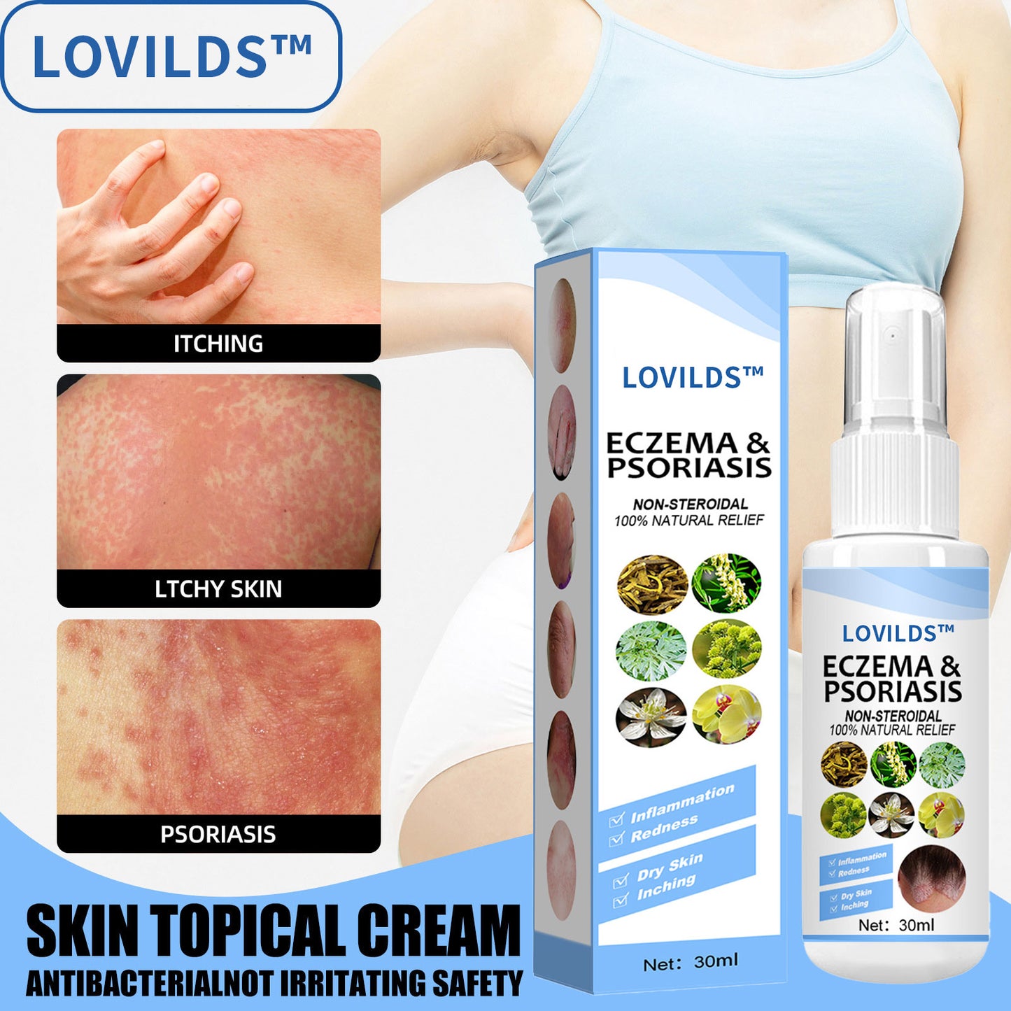 LOVILDS™ Eczema & Psoriasis Relief Spray