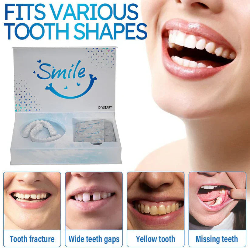 ✅Official Store | DIYSTAR™ Moldable Dentures and Dedicated Cleaning Tablets 🧑🏽‍⚕️Obtain American Dental Association (ADA) Certification 🎁 🎁