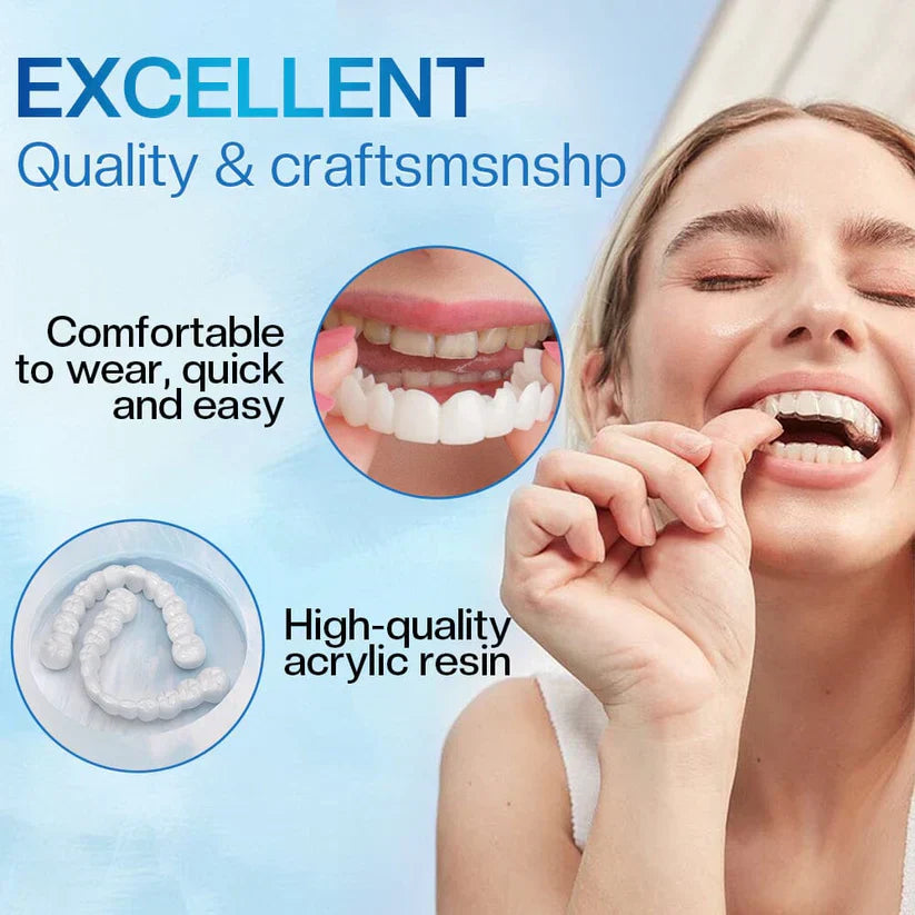 ✅Official Store | DIYSTAR™ Moldable Dentures and Dedicated Cleaning Tablets 🧑🏽‍⚕️Obtain American Dental Association (ADA) Certification 🎁 🎁