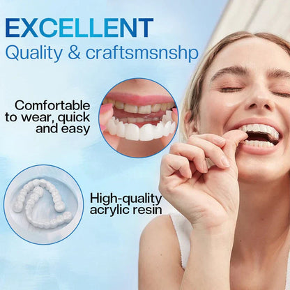 ✅Official Store | DIYSTAR™ Moldable Dentures and Dedicated Cleaning Tablets 🧑🏽‍⚕️Obtain American Dental Association (ADA) Certification 🎁 🎁